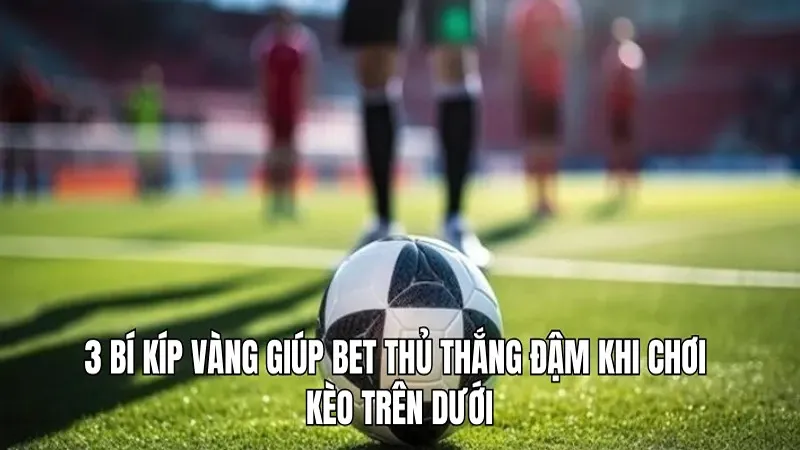 3 bí kíp vàng giúp bet thủ thắng đậm khi chơi kèo trên dưới