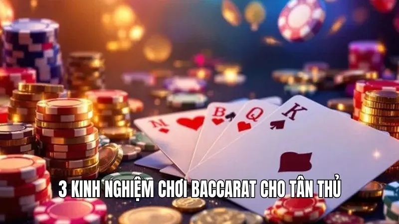 3 kinh nghiệm chơi Baccarat cho tân thủ