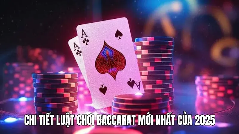 Chi tiết luật chơi Baccarat mới nhất của 2025
