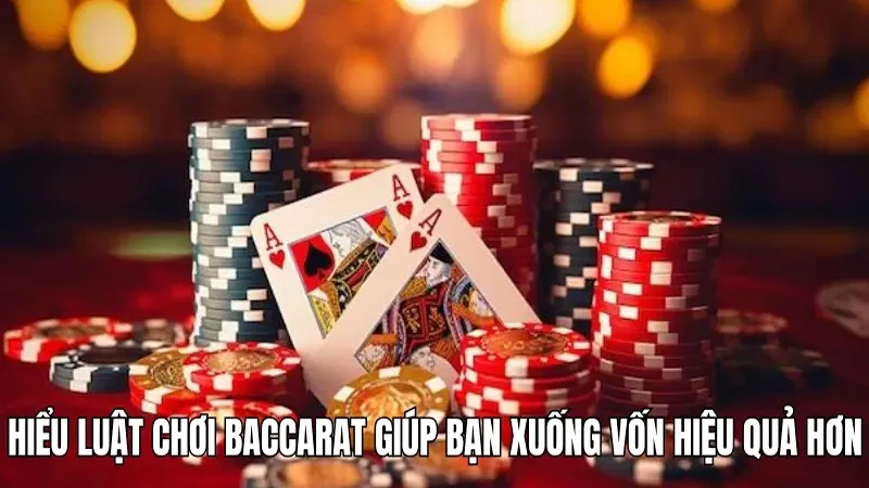 Hiểu luật chơi Baccarat giúp bạn xuống vốn hiệu quả hơn