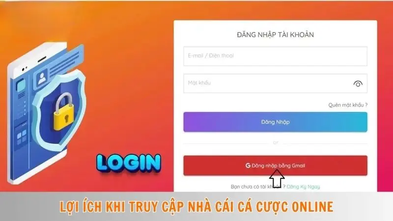 Lợi ích khi truy cập nhà cái cá cược online